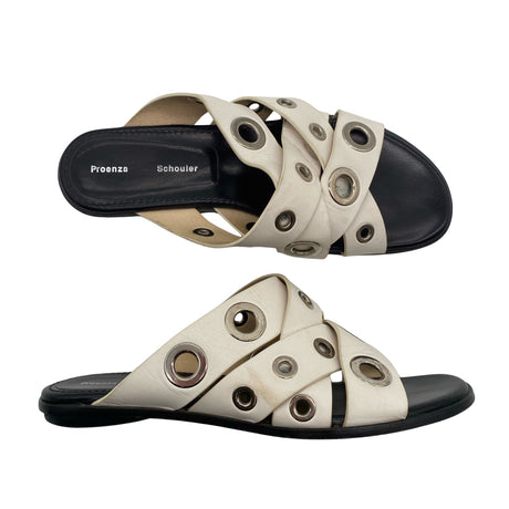 Unisex Proenza Schouler - Sandals, size 38 - White ()