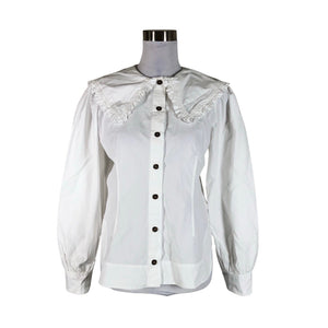 Unisex Ganni - Blouse, size 38 - White (1)