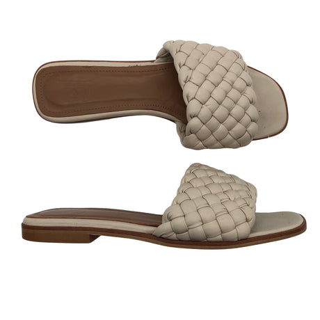 Unisex Flattered - Sandals, size 39 - Beige ()