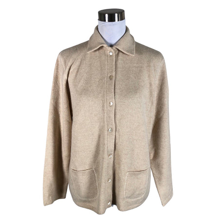 Unisex Repeat - Cardigan, size 40 - Beige ()