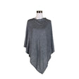 Unisex Lasessor - Poncho, size 38 - Gray ()