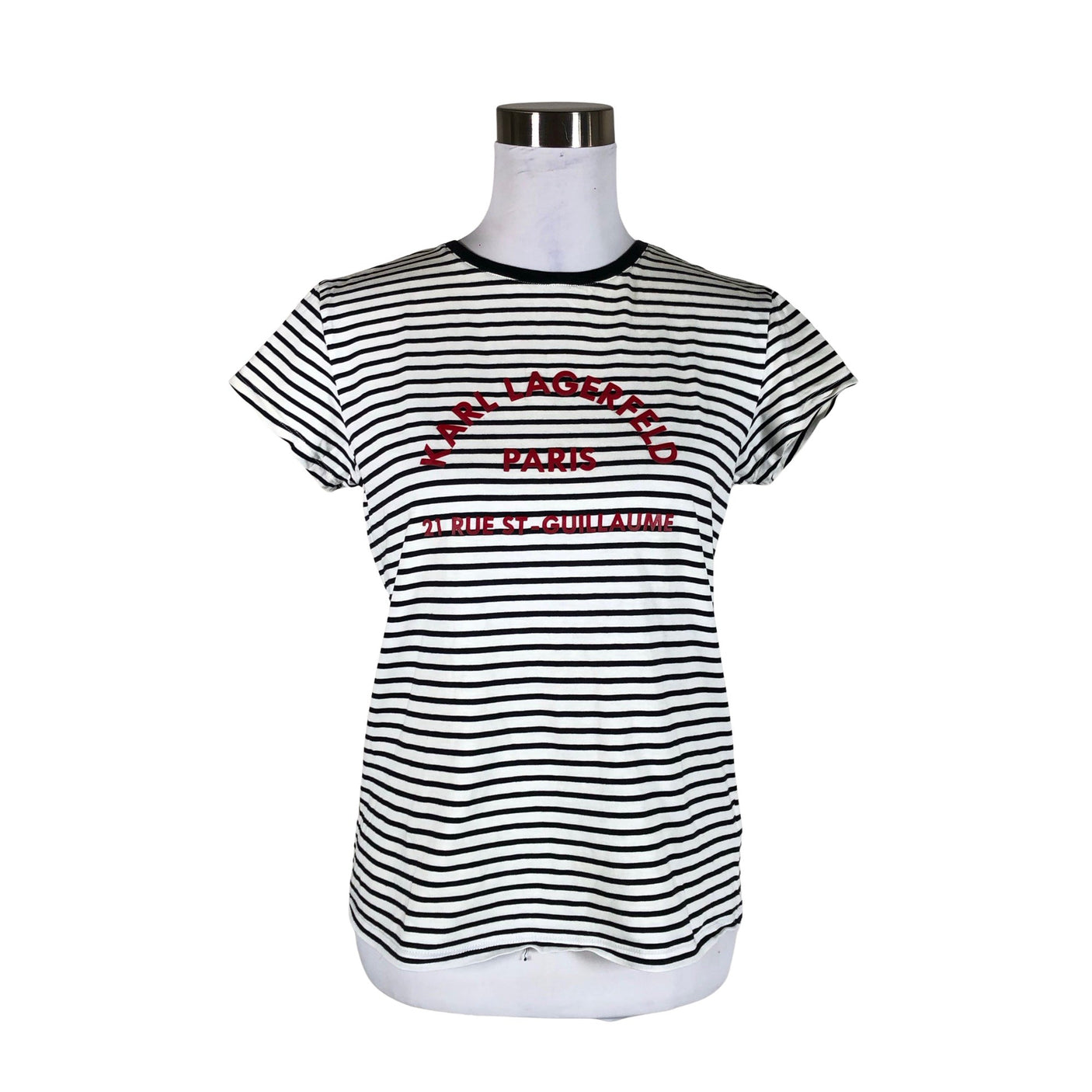 Unisex Karl Lagerfeld - T-shirt, size 36 - White (1)