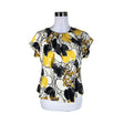 Unisex Fullcircle - Short-sleeved blouse, size 40 - Natural white ()