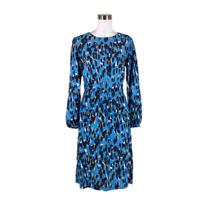 Unisex Marimekko - Schiffon dress, size 34 - Blue (1)