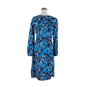 Unisex Marimekko - Schiffon dress, size 34 - Blue (2)