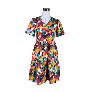 Unisex Versonpuoti - Tricot dress, size 36 - White (1)