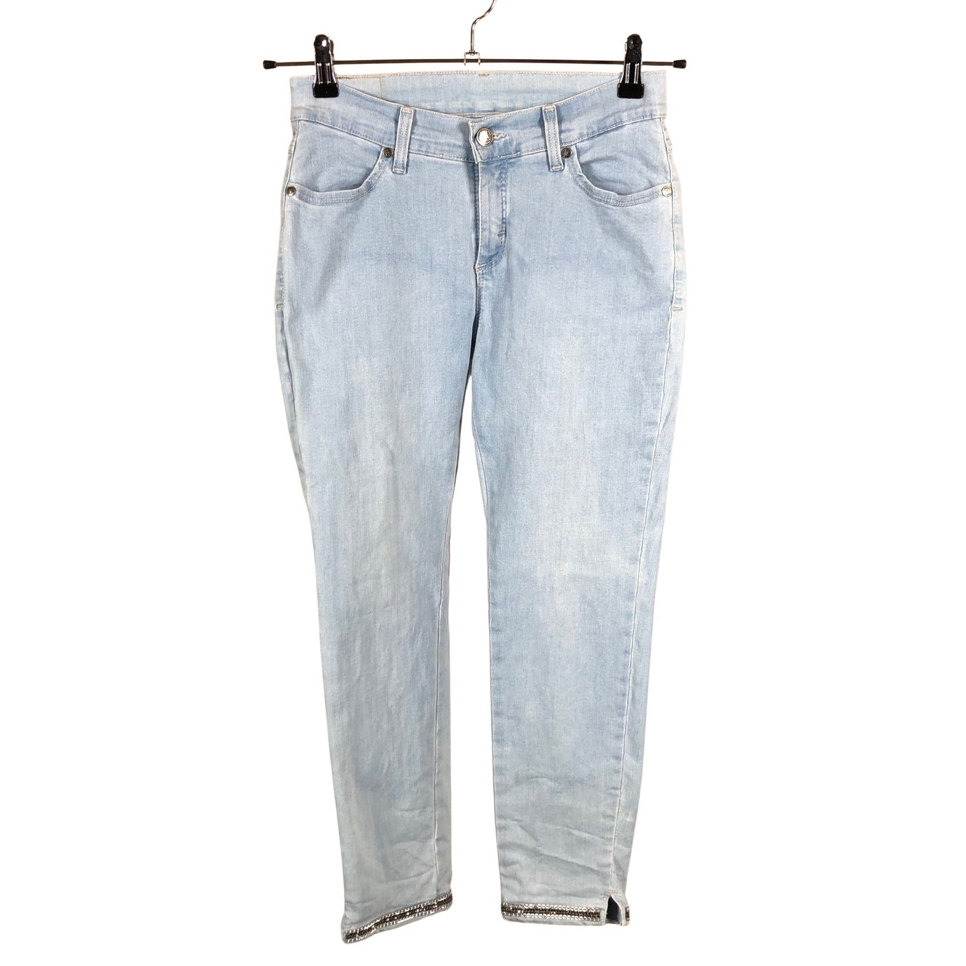 Unisex Very Nice - Capri jeans, size W28 - Light blue (1)