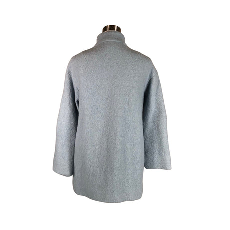 Unisex Marimekko - Wool coat, size 32 - Light blue (2)