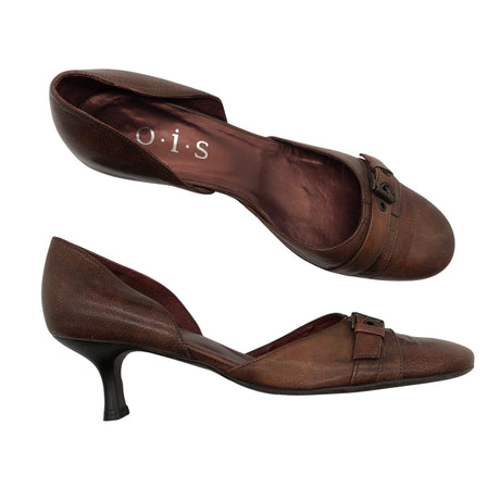 Unisex O.I.S - High heels, size 40 - Brown ()