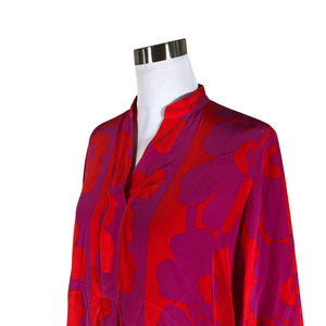Unisex Marimekko - Schiffon tunic, size 38 - Violet (3)