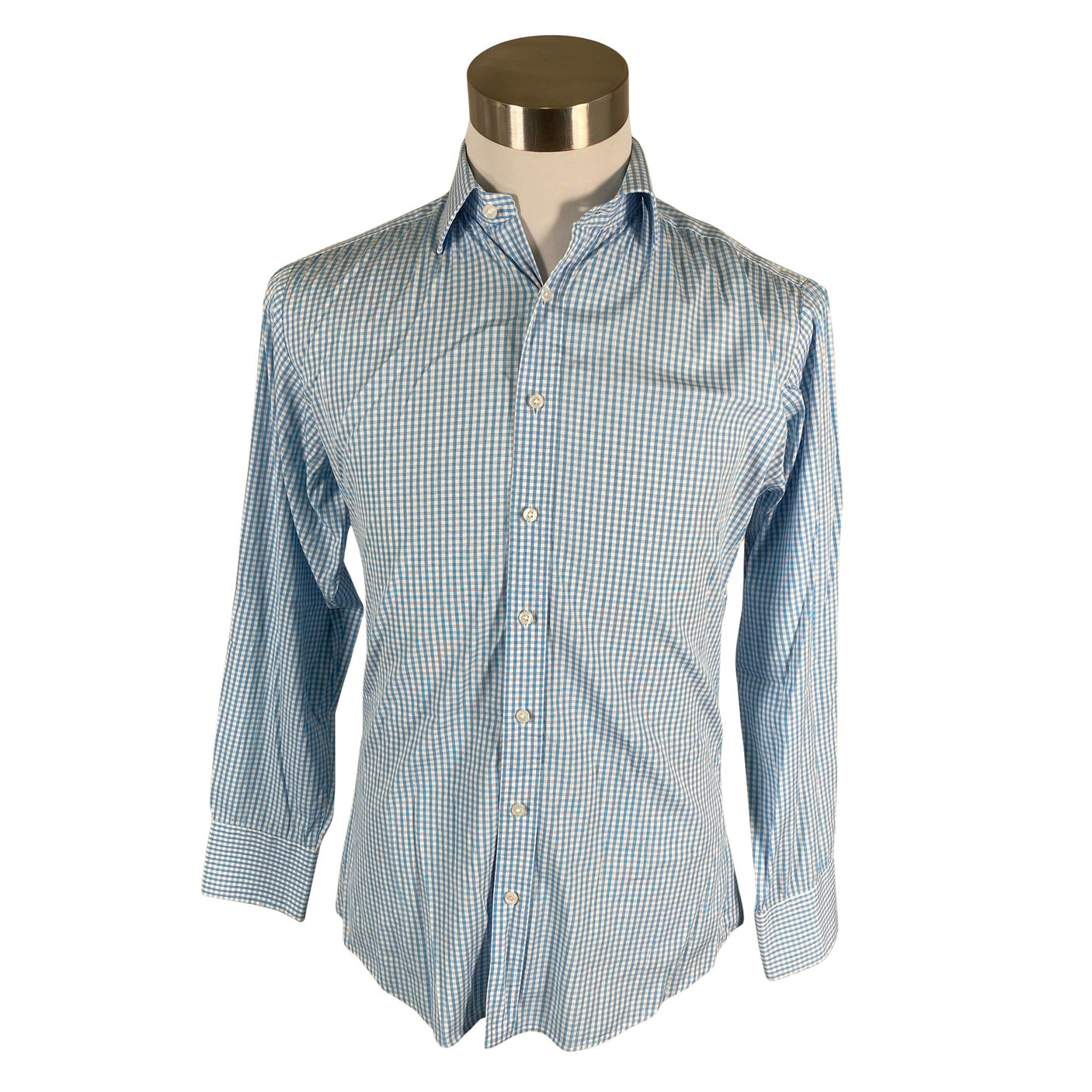 Unisex Thomas Pink - Collared shirt, size M - Light blue (1)