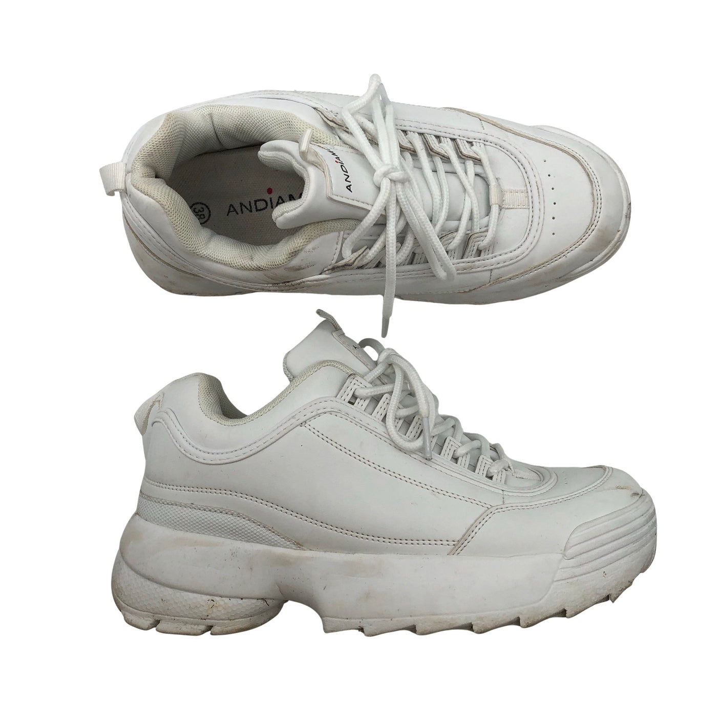 Unisex Andiamo - Sneakers, size 38 - White (1)