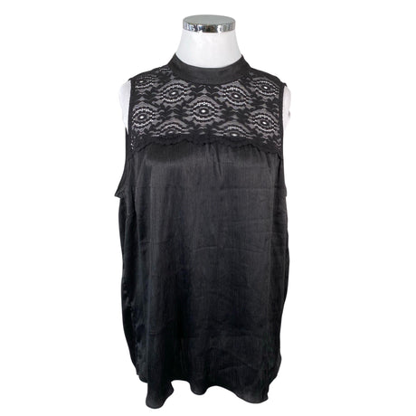 Unisex Zizzi - Party top, size 50 - Black ()