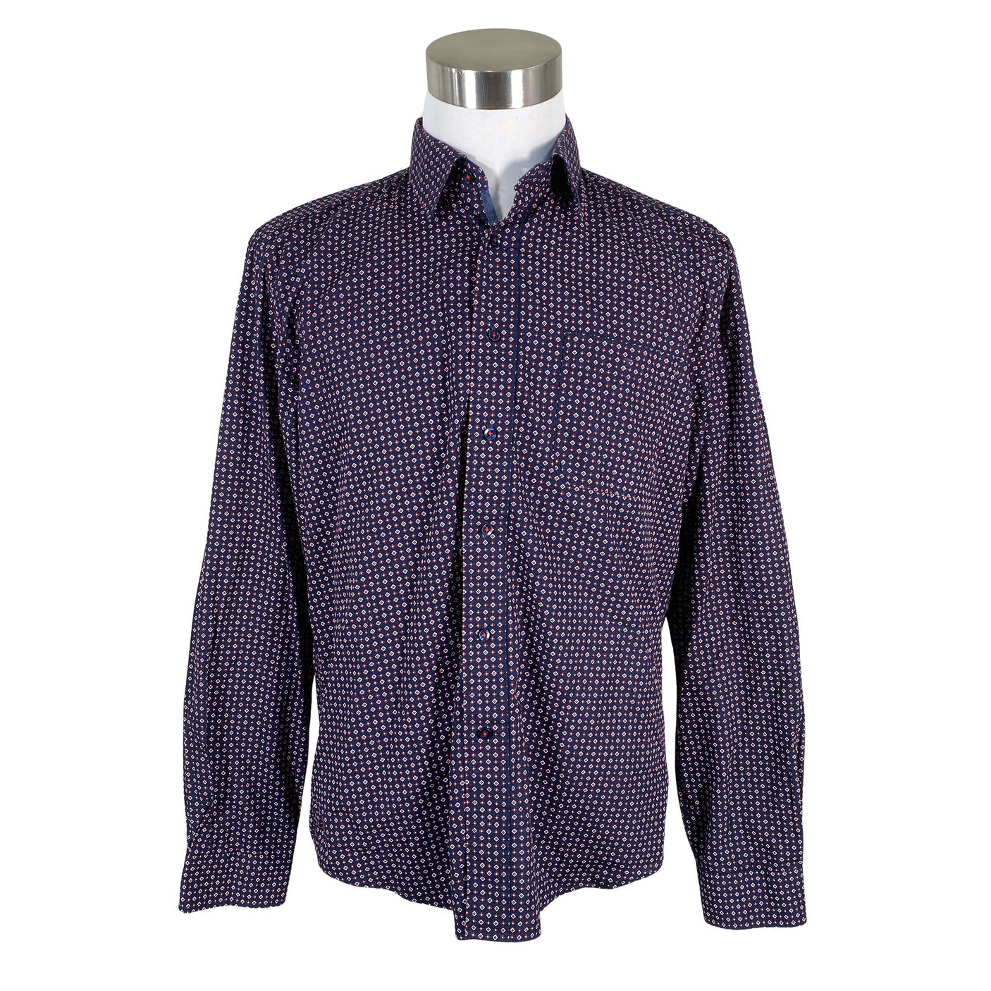 Unisex Mel Richman - Collared shirt, size L - Blue (1)