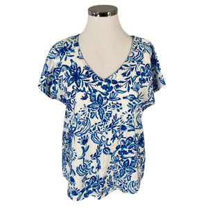 Unisex b.Young - Short-sleeved blouse, size 42 - White (1)