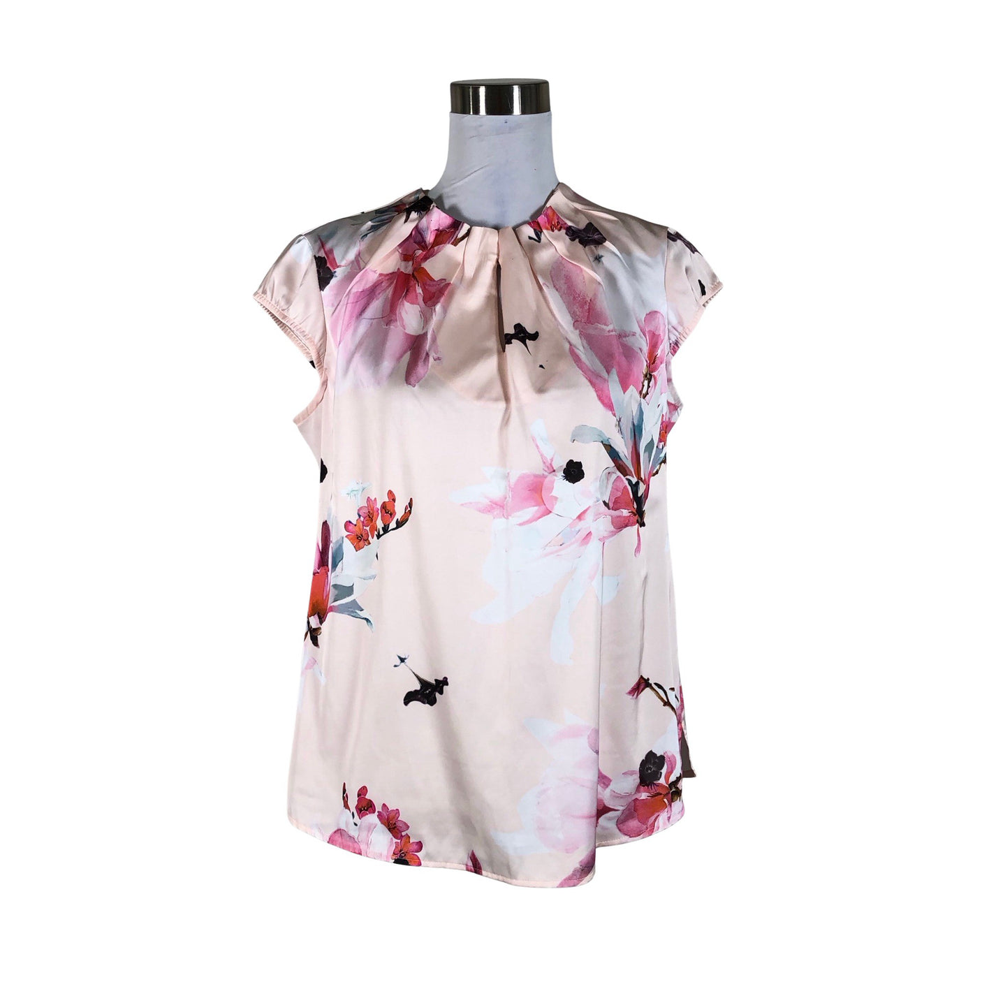 Unisex Comma - Short-sleeved blouse, size 38 - Light pink (1)