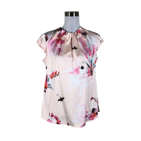 Unisex Comma - Short-sleeved blouse, size 38 - Light pink ()