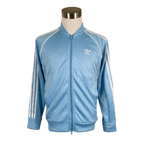 Unisex Adidas - Track jacket, size M - Light blue (1)