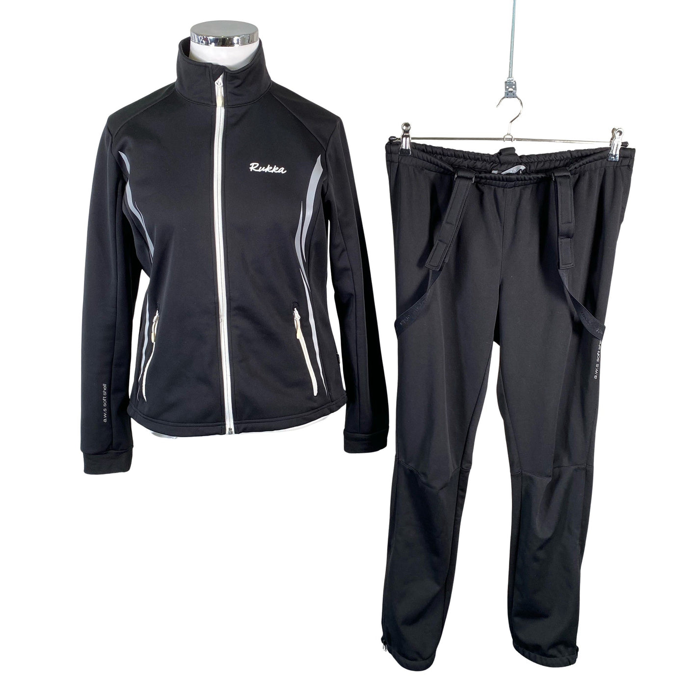 Unisex Rukka - Soft shell jacket, size 42 - Black (1)