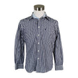 Unisex Melka - Collared shirt, size M - Blue ()