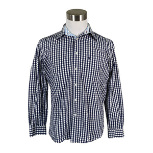 Unisex Melka - Collared shirt, size M - Blue (1)
