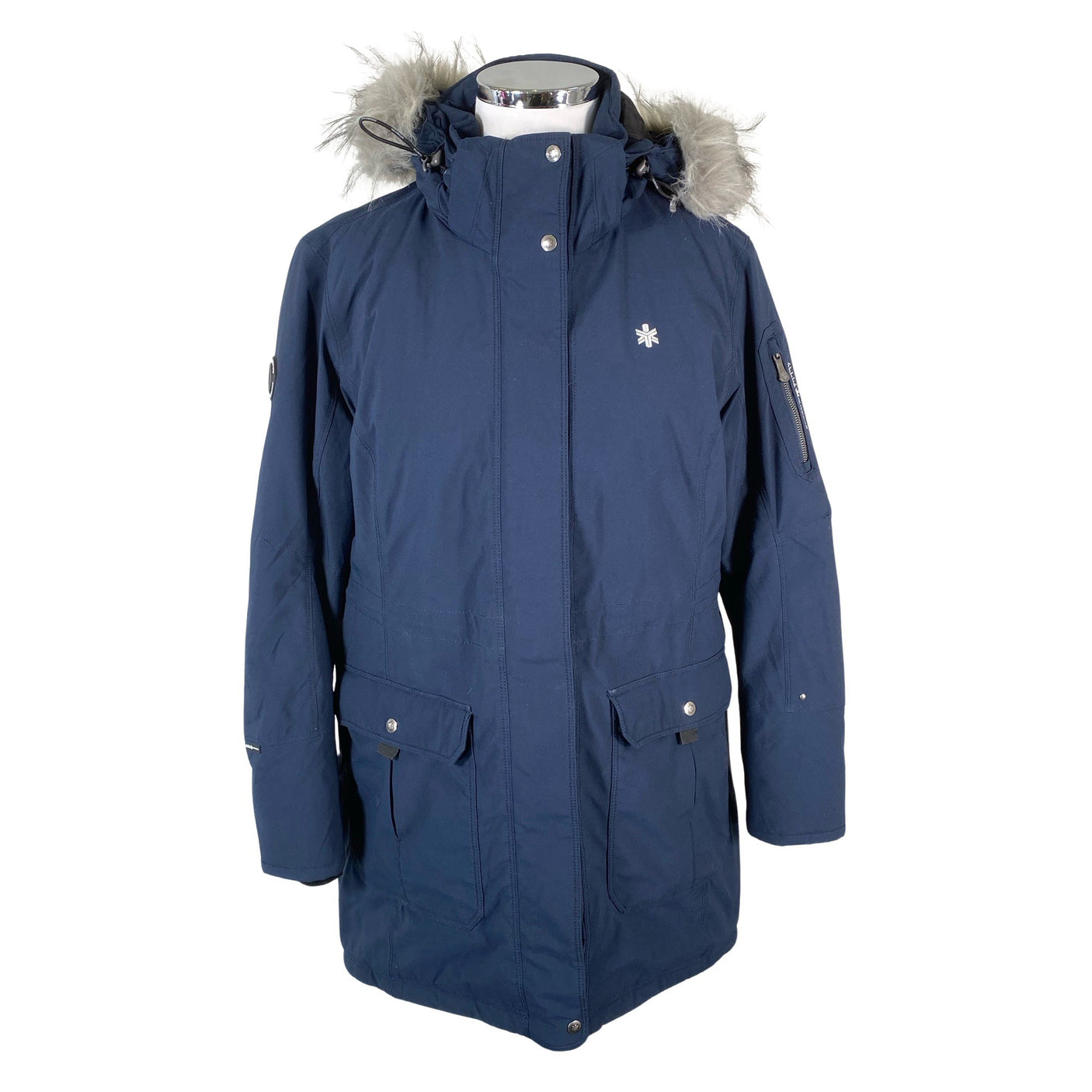 Unisex Áhkká - Winter jacket, size 44 - Blue (1)