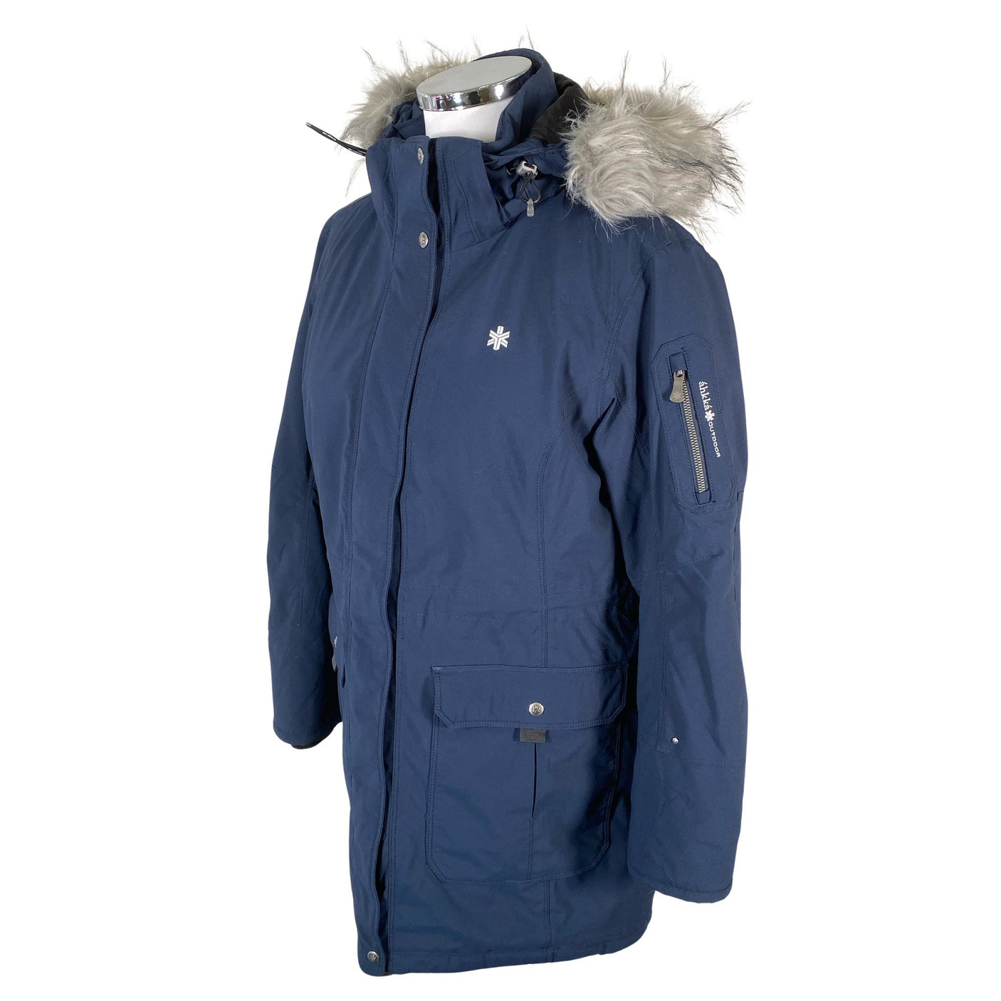 Unisex Áhkká - Winter jacket, size 44 - Blue (3)