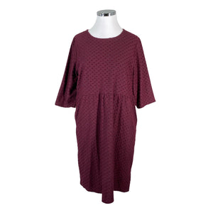Unisex Aarrelabel - Tricot dress, size 44 - Wine red (1)