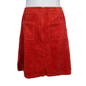 Unisex Seasalt Cornwall - Denim skirt, size 48 - Red (2)
