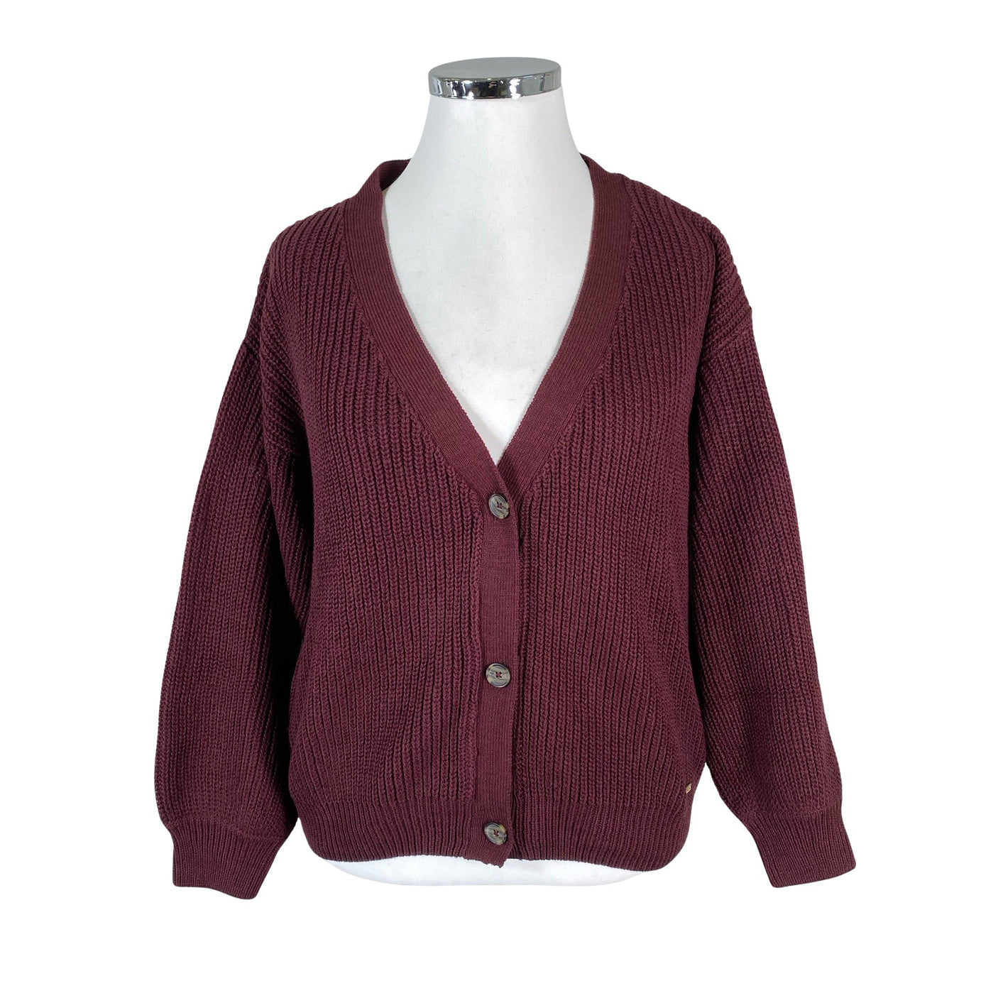 Unisex U.S. Polo Assn. - Cardigan, size 42 - Wine red (1)