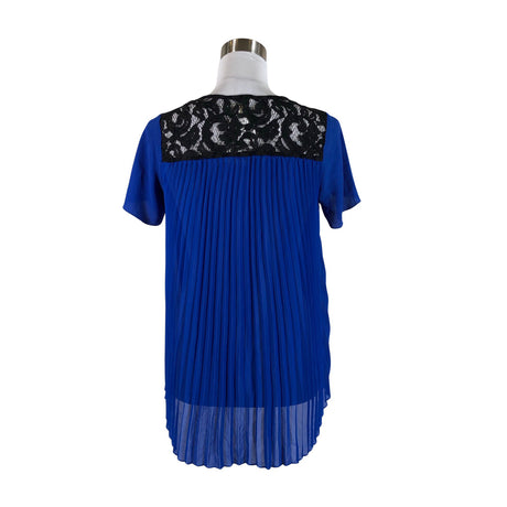 Unisex Michael Kors - Short-sleeved blouse, size 34 - Blue (2)