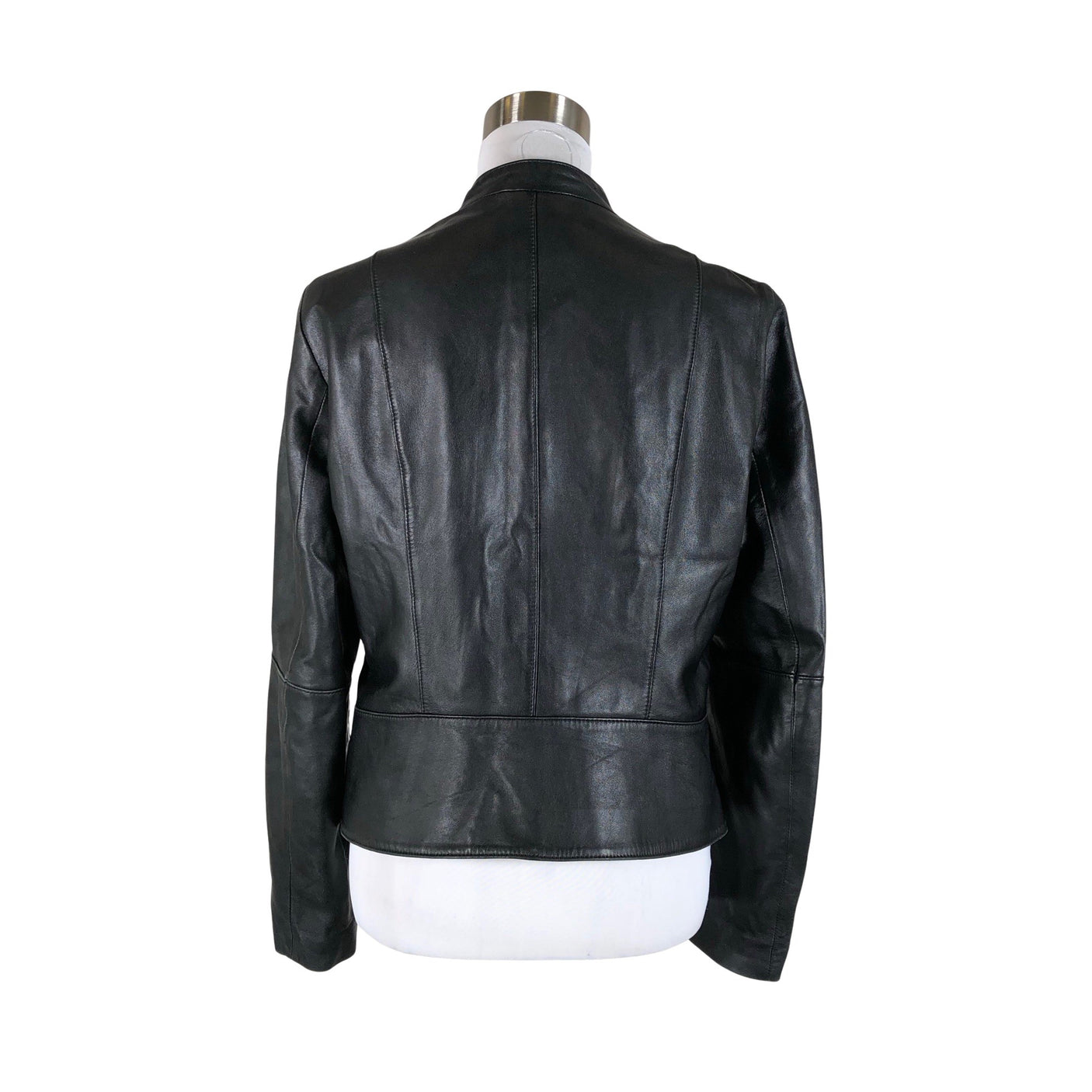 Unisex Hugo Boss - Leather jacket, size 40 - Black (2)