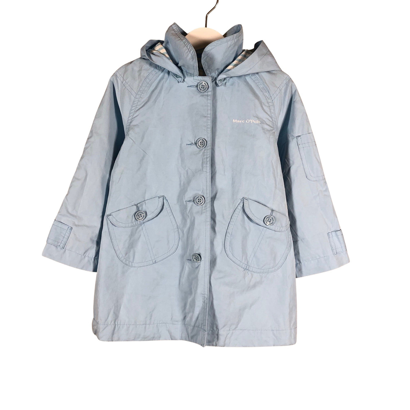 Unisex Marc O'Polo - Trench coat, size 92 - 98 - Light blue (1)