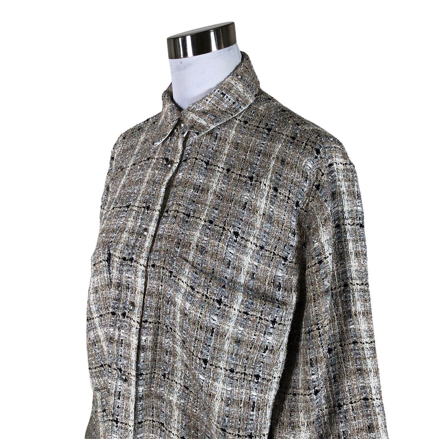 Unisex IRO - Flannel shirt, size 36 - Beige (3)