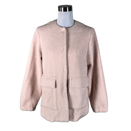 Unisex Sand - Faux fur coat, size 36 - Light pink ()