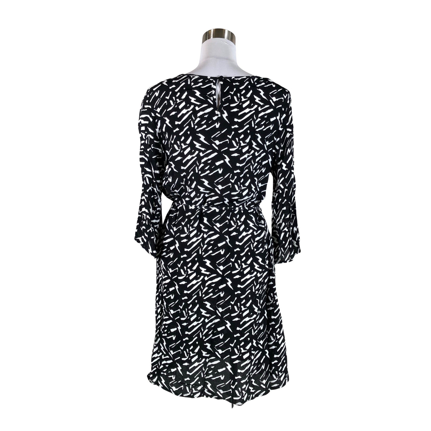 Unisex Your Face - Schiffon dress, size 38 - Black (2)
