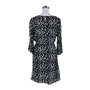 Unisex Your Face - Schiffon dress, size 38 - Black (2)