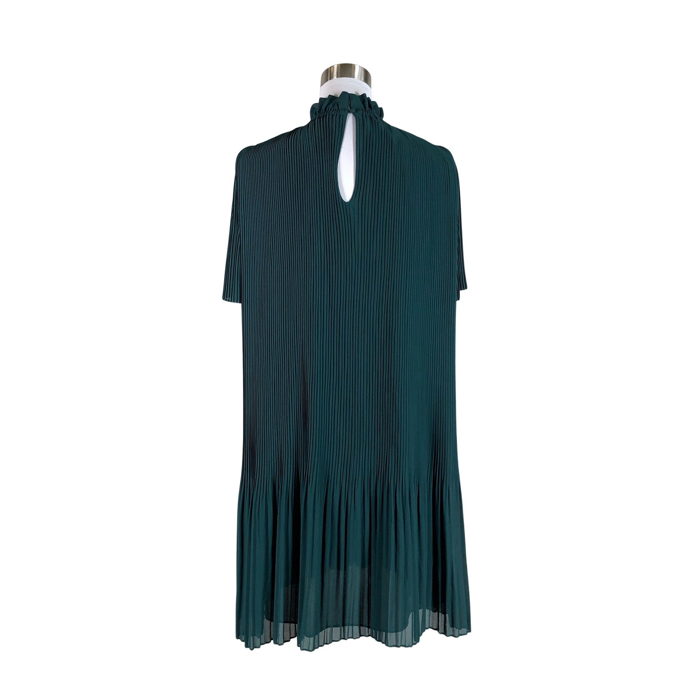 Unisex Samsoe&Samsoe - Schiffon dress, size 32 - Green (2)