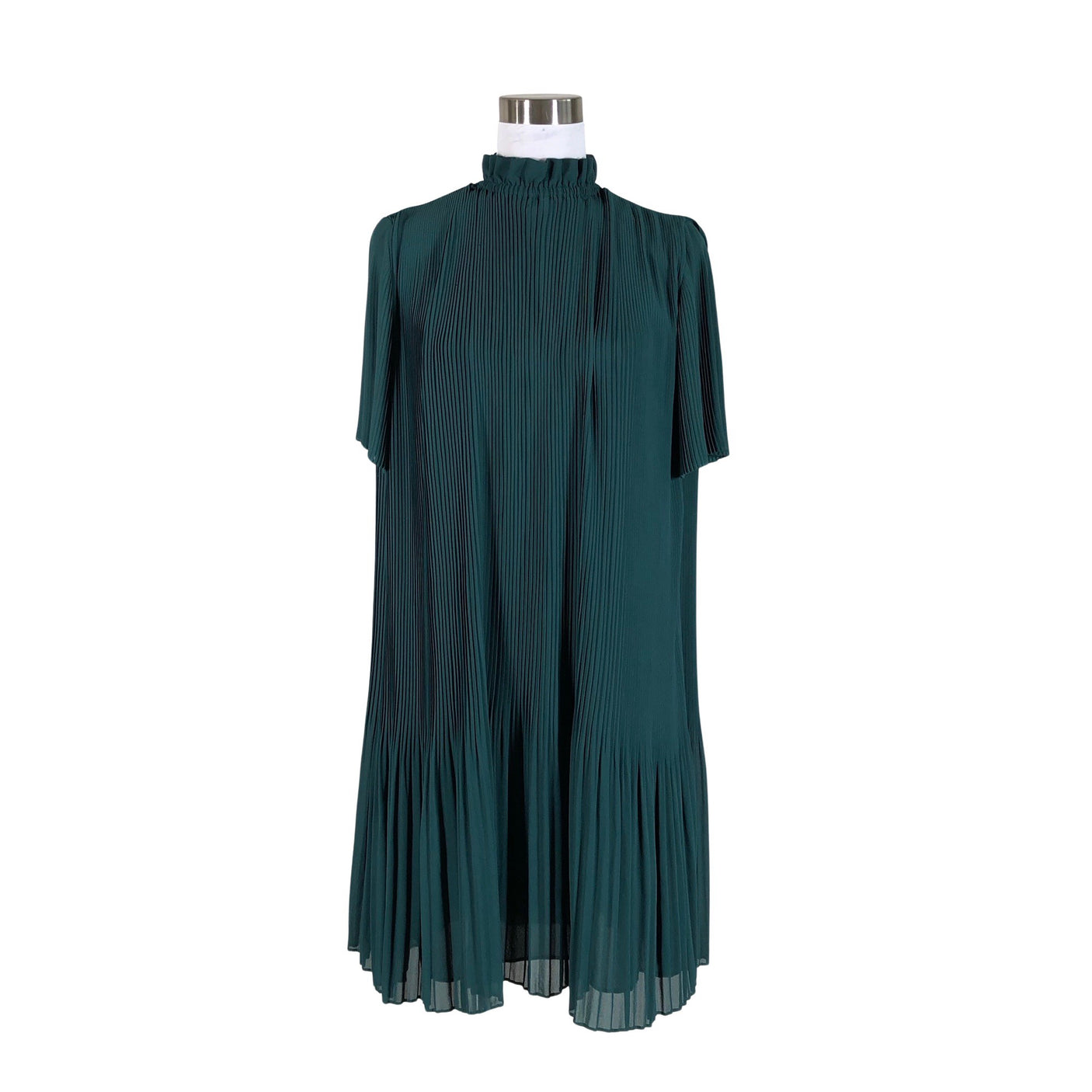 Unisex Samsoe&Samsoe - Schiffon dress, size 32 - Green (1)