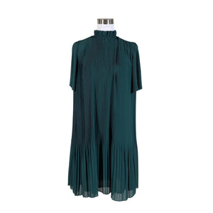 Unisex Samsoe&Samsoe - Schiffon dress, size 32 - Green (1)