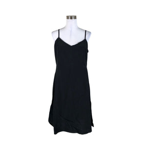 Unisex Uniqlo - Schiffon dress, size 40 - Black (1)