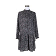 Unisex Neo Noir - Schiffon dress, size 36 - Black ()