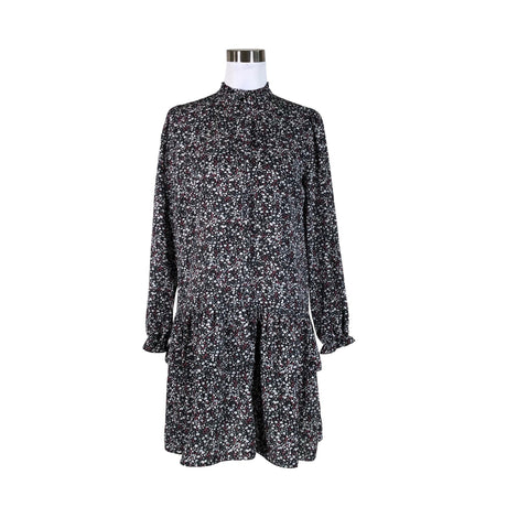 Unisex Neo Noir - Schiffon dress, size 36 - Black ()