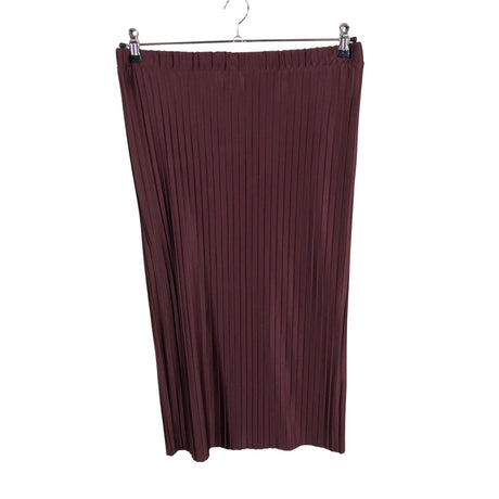 Unisex Lindex - Pleated skirt, size 40 - Wine red ()