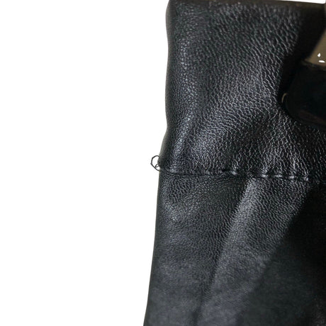 Unisex Sand - Leather pants, size W27 - Black (2)