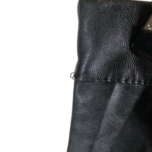 Unisex Sand - Leather pants, size W27 - Black (2)