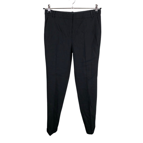 Unisex Massimo Dutti - Straight leg trousers, size 38 - Black ()