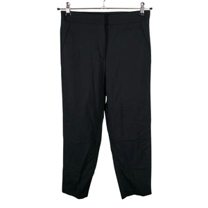 Unisex Massimo Dutti - Straight leg trousers, size 36 - Black (1)