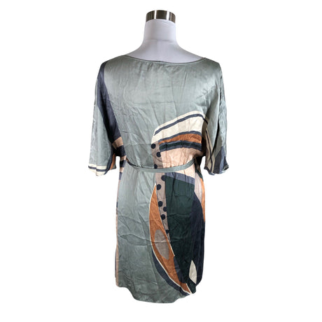 Unisex Max&Co - Schiffon dress, size 38 - Green (2)