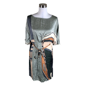 Unisex Max&Co - Schiffon dress, size 38 - Green (1)